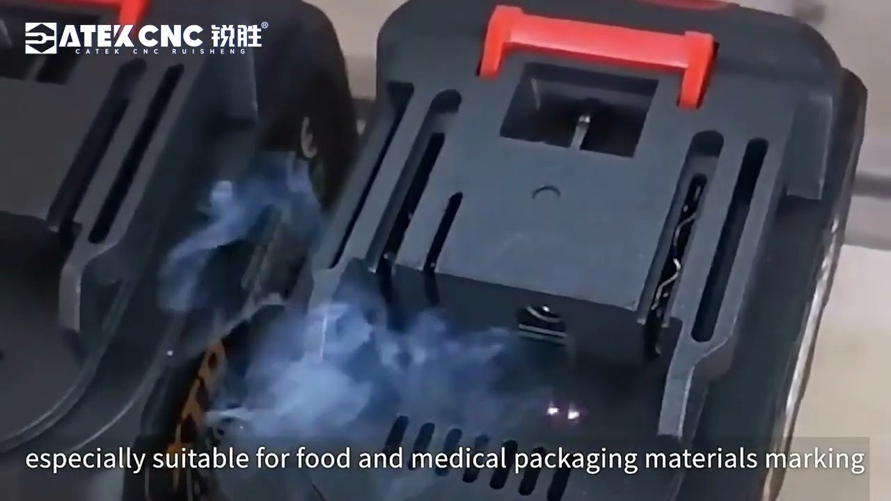 UV Laser Marking Machine with CCD Vision System and Conveyor Belt UV Laser Marking Machine with CCD Vision System and Conveyor Belt